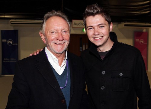  Damian at the Sons and Daughters opening night in Derry