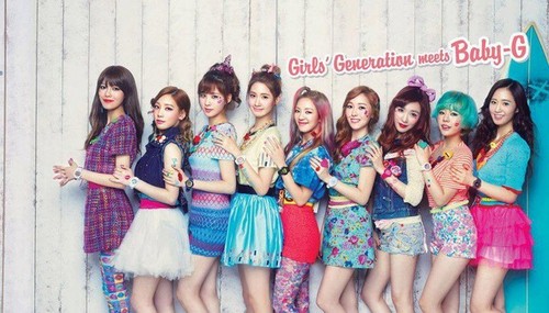  Girls' Generation @ Casio 'Kiss Me Baby-G'