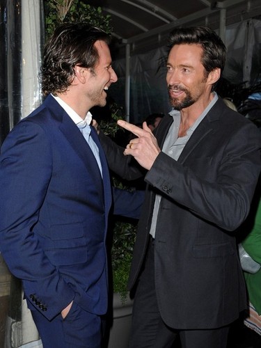  Hugh and Bradley @BAFTA LA 2013 Awards Season tee