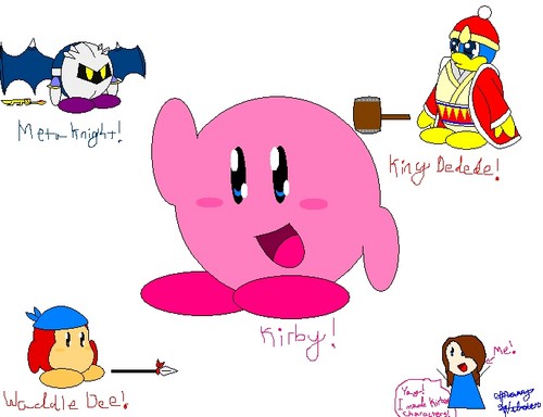 I made Kirby Characters! :D