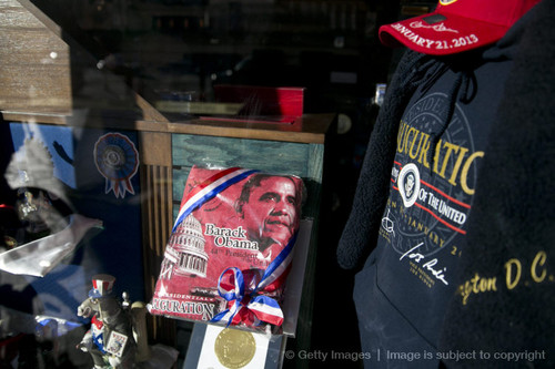 Items Commemorating Obama's Inuaguration