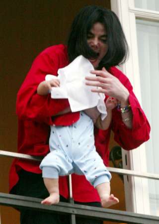  MJ and his baby