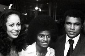  Michael With Legendary Fighter, Muhammad Ali And Third Wife, Veronica