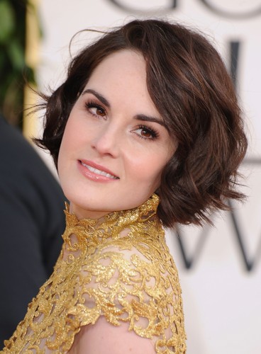 Michelle Dockery at The Annual 70th Golden Globes
