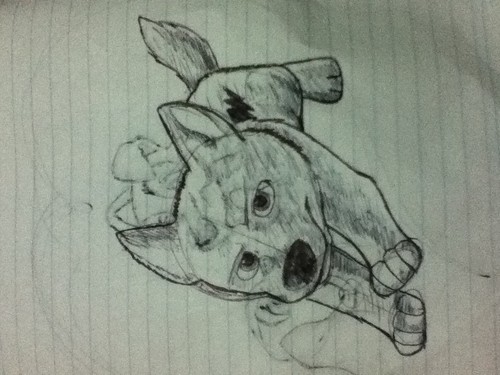  My seconde Bolt's Drawing...