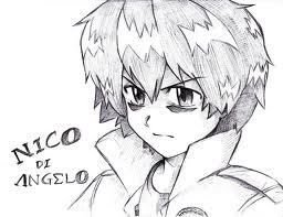 Nico di Angelo Anime Style