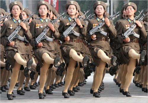  North Korean Army Babes