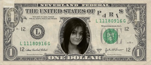  Paris Jackson Dollar Money (@ParisPic)