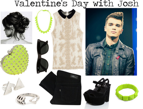  Valentine's hari Outfit ;) U Belong Wiv Me "Perfect In Every Way" :) 100% Real ♥