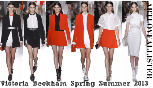  Victoria Beckham Spring Summer Collection 2013