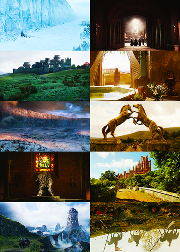  Game Of Thrones + scenery, season 1