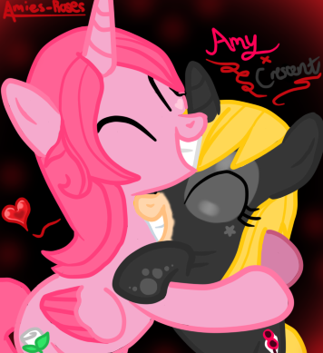  Amy Alicorn and Crescent the Unicorn: Together We Stand