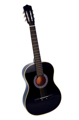  An identical image of my black acoustic violão, guitarra