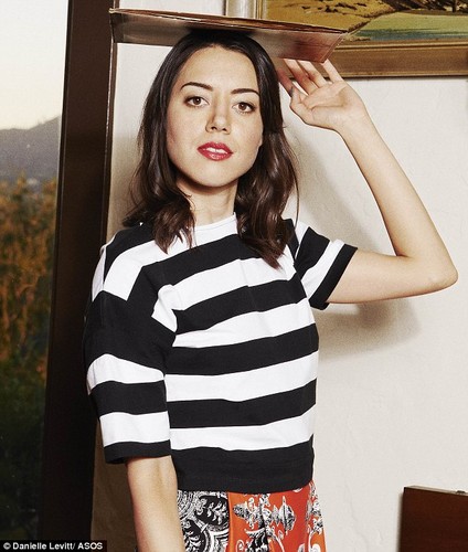  Aubrey models the March cover shoot for ASOS Magazine, 2013