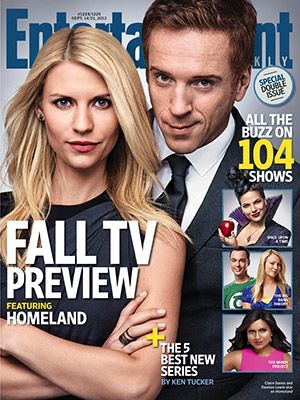 Damian Lewis & Claire Danes EW Cover