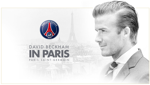  David Beckham in PSG