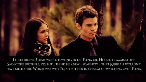  Elijah ღ Elena confessions