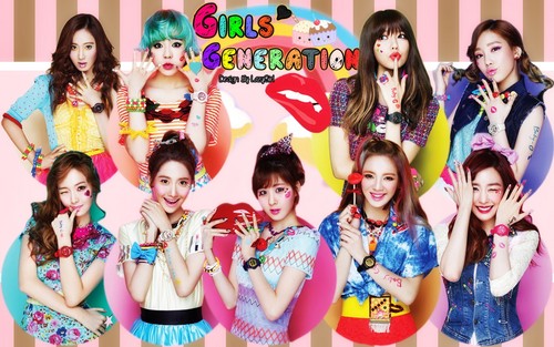  Girls Generation Kiss Me Baby-G door Casio