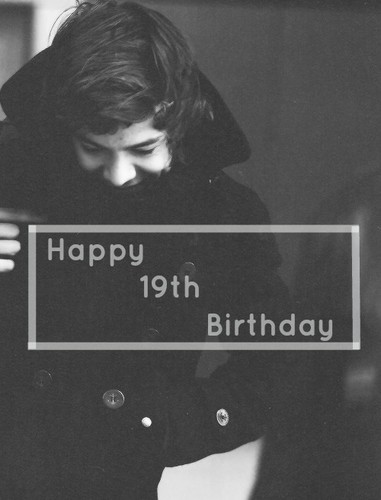  Happy Birthday Harry<3