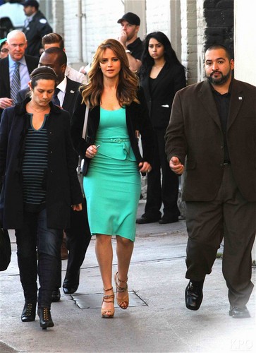  Jennifer arrives at Jimmy Kimmel Live 2013-01-31
