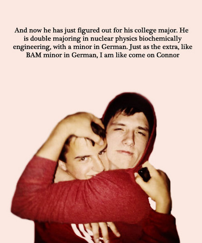  Josh Hutcherson talking about his brother Connor