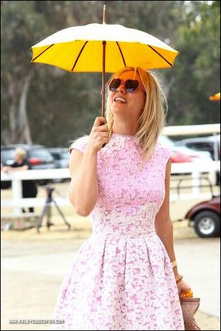  Kaley @ Third Annual Veuve Clicquot Polo Classic