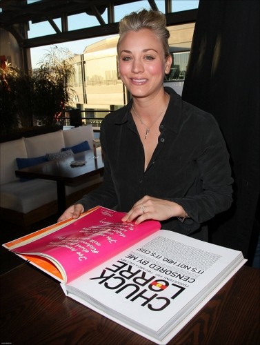  Kaley @ “What Doesn’t Kill Us Makes Us Bitter” Book Party фото