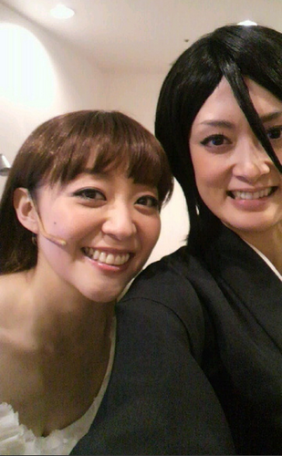  Kanami (Haruka) and Miki (Rukia)