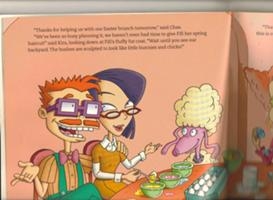 Kira & Chas in a page of a Rugrats book