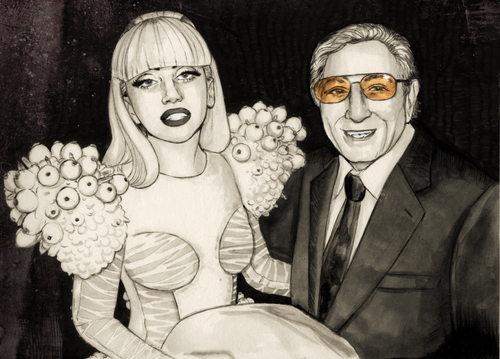  Lady GaGa and Tony Bennett سے طرف کی Helen Green