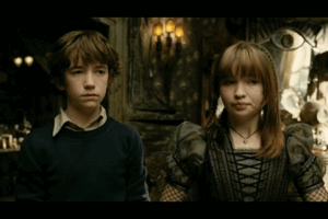 Liam Aiken and Emily Browning