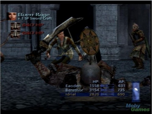 Lord of the Rings: The Third Age (PS2 version) screenshot