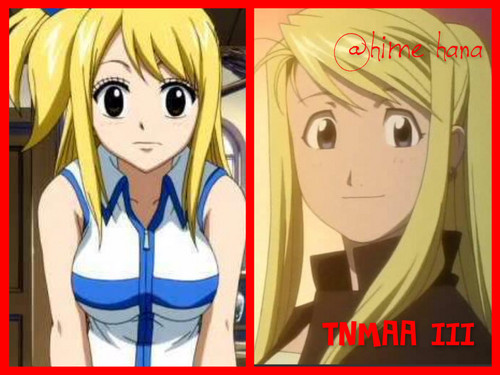  Lucy Heartfilia and Winry Rockbell