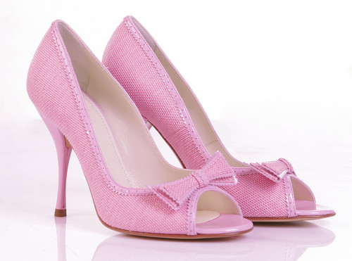  粉, 粉色 heels