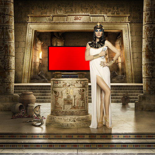  SKY 2012 Egypt - Gisele as Cleopatra