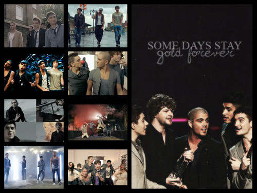 The Wanted Music Videos and Some days stay gold forever