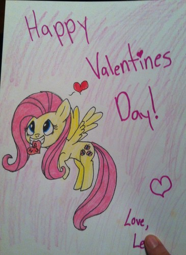  Valentines card for my friend :3
