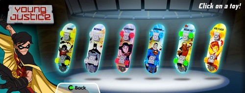 Young Justice skateboards
