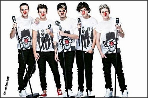  one direction, Red Nose día