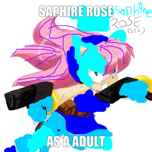  saphire as a adult