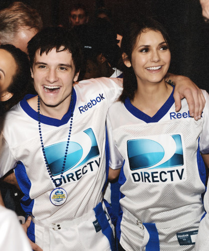  Josh and Nina at the 7th Annual Celebrity समुद्र तट Bowl 2013