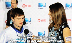  “What is your touchdown song?”