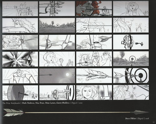  The Art Of Brave: Storyboards