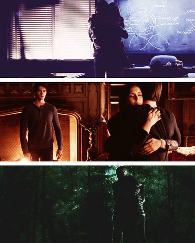  Damon & Elena Season 4 Hugs