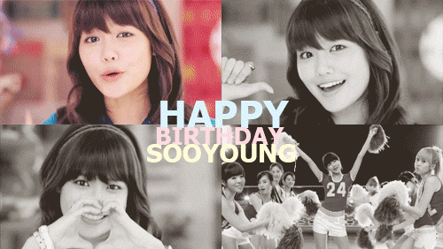  Happy Birthday Sooyoung!<3