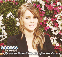  Jennifer Lawrence about Catching fuoco