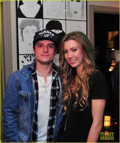  Josh at Emile Hirsch’s presentation of his debut art collection