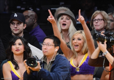  Kaley @ LA Lakers Games