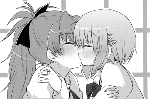  Kyouko and Sayaka