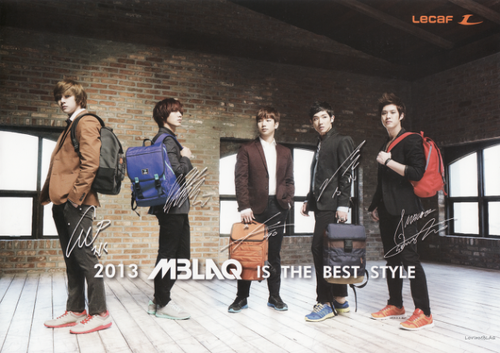  MBLAQ for LECAF’s 2013
